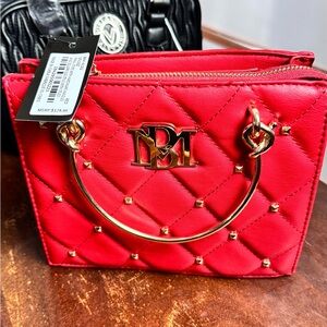 Beautiful red bag from Badgley Mischka